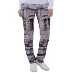 Erechtheum Temple, Athens, Greece Women s Casual Pants by dflcprintsclothing