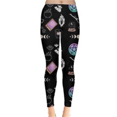 Pastel Goth Witch Leggings  by NerdySparkleGoth