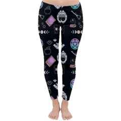 Pastel Goth Witch Classic Winter Leggings by NerdySparkleGoth