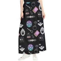 Pastel Goth Witch Maxi Chiffon Skirt