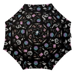 Pastel Goth Witch Straight Umbrellas by NerdySparkleGoth