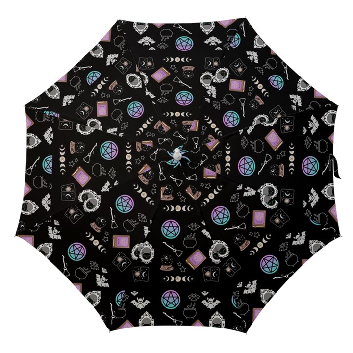 Pastel Goth Witch Straight Umbrellas