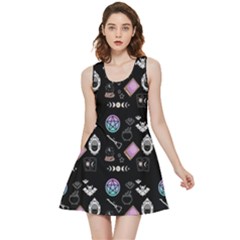 Pastel Goth Witch Inside Out Reversible Sleeveless Dress