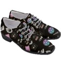 Pastel Goth Witch Women Heeled Oxford Shoes View3