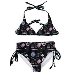 Pastel Goth Witch Kids  Classic Bikini Set by NerdySparkleGoth