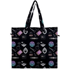 Pastel Goth Witch Canvas Travel Bag by NerdySparkleGoth