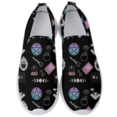 Pastel Goth Witch Men s Slip On Sneakers by NerdySparkleGoth