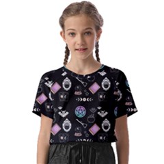 Pastel Goth Witch Kids  Basic Tee