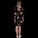 Pastel Goth Witch Velour Kimono Dress View4