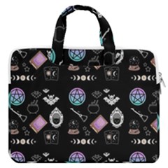 Pastel Goth Witch Macbook Pro Double Pocket Laptop Bag (large) by NerdySparkleGoth