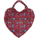 50s Red Giant Heart Shaped Tote View2