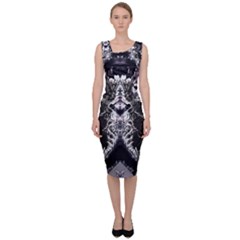 Alien Deco Sleeveless Pencil Dress by MRNStudios