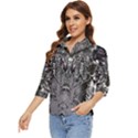 Alien Deco Women s Quarter Sleeve Pocket Shirt View3