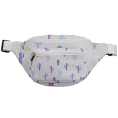 Purple And Blue Cacti Fanny Pack by SychEva