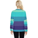 Blue gradient stripes  Hidden Pocket Sweatshirt View2