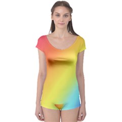 Rainbow Gradient  Boyleg Leotard  by Dazzleway