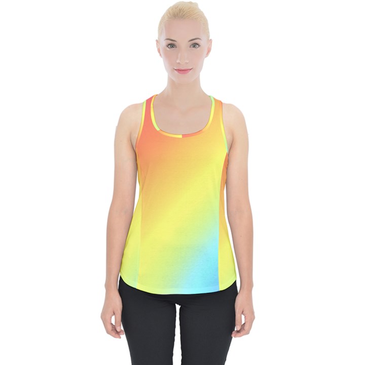 Rainbow gradient  Piece Up Tank Top