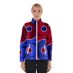 Yin-yang-eastern-asian-philosophy Winter Jacket by Sudhe