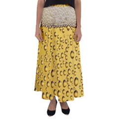 Beer Bubbles Flared Maxi Skirt by Sudhe