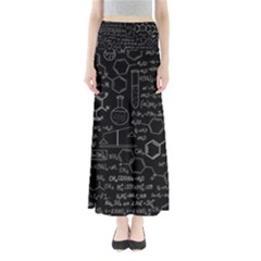 Medical Biology Detail Medicine Psychedelic Science Abstract Abstraction Chemistry Genetics Full Length Maxi Skirt by Sudhe