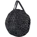 Medical Biology Detail Medicine Psychedelic Science Abstract Abstraction Chemistry Genetics Giant Round Zipper Tote View1