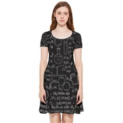 Medical Biology Detail Medicine Psychedelic Science Abstract Abstraction Chemistry Genetics Inside Out Cap Sleeve Dress