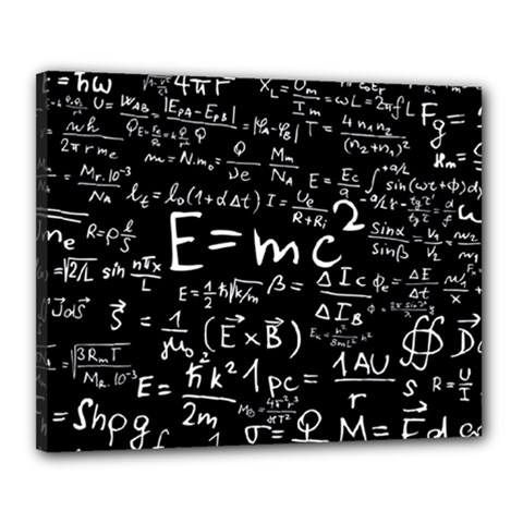 Science-albert-einstein-formula-mathematics-physics-special-relativity Canvas 20  X 16  (stretched) by Sudhe