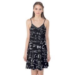 Science-albert-einstein-formula-mathematics-physics-special-relativity Camis Nightgown by Sudhe