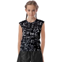 Science-albert-einstein-formula-mathematics-physics-special-relativity Kids  Raglan Cap Sleeve Tee by Sudhe