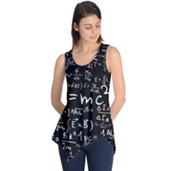 Science-albert-einstein-formula-mathematics-physics-special-relativity Sleeveless Tunic by Sudhe