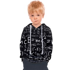 Science-albert-einstein-formula-mathematics-physics-special-relativity Kids  Overhead Hoodie by Sudhe