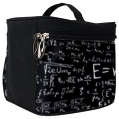 Science-albert-einstein-formula-mathematics-physics-special-relativity Make Up Travel Bag (big) by Sudhe