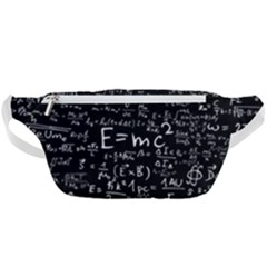 Science-albert-einstein-formula-mathematics-physics-special-relativity Waist Bag 