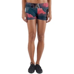 Astronaut-moon-space-nasa-planet Yoga Shorts by Sudhe