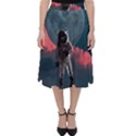 Astronaut-moon-space-nasa-planet Classic Midi Skirt View1