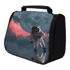 Astronaut-moon-space-nasa-planet Full Print Travel Pouch (small) by Sudhe