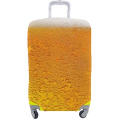 Beer Bubbles Pattern Luggage Cover (large)