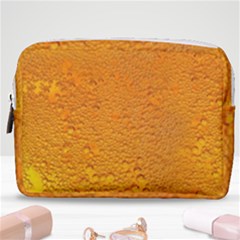 Beer Bubbles Pattern Make Up Pouch (medium) by Sudhe