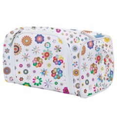 Flower Floral Pattern Toiletries Pouch by Sudhe