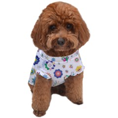 Flower Floral Pattern Dog T-shirt