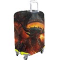 Dragon Fire Fantasy Art Luggage Cover (Large) View2