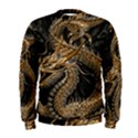 Fantasy Dragon Pentagram Men s Sweatshirt View1