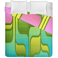 Background-color-texture-bright Duvet Cover Double Side (california King Size) by Sudhe