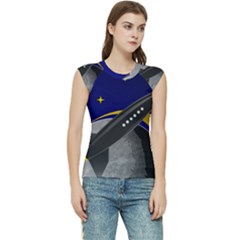 Science-fiction-sci-fi-sci-fi-logo Women s Raglan Cap Sleeve Tee