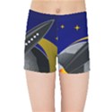 Science-fiction-sci-fi-sci-fi-logo Kids  Sports Shorts View1