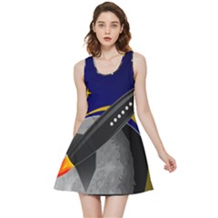 Science-fiction-sci-fi-sci-fi-logo Inside Out Reversible Sleeveless Dress