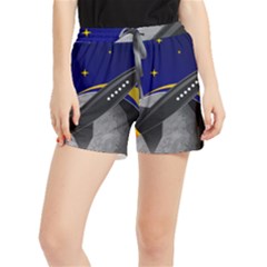 Science-fiction-sci-fi-sci-fi-logo Runner Shorts