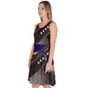 Science-fiction-sci-fi-sci-fi-logo Knee Length Skater Dress With Pockets View2