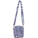 Pattern-non-seamless-background Shoulder Strap Belt Bag View3