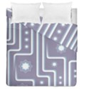 Pattern-non-seamless-background Duvet Cover Double Side (Queen Size) View1